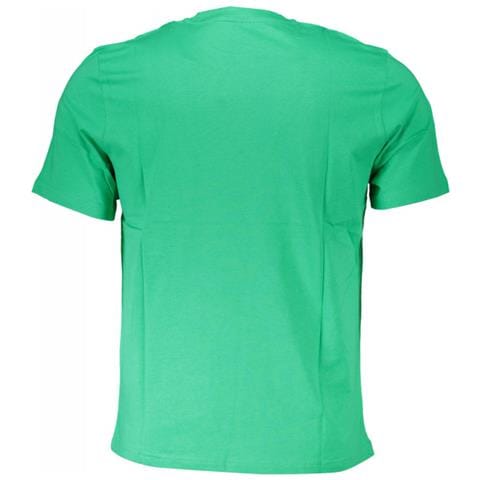 T-SHIRT VERDE DA UOMO A MANICHE CORTE - Taglia: XL, Colore: Verde - Foto 2