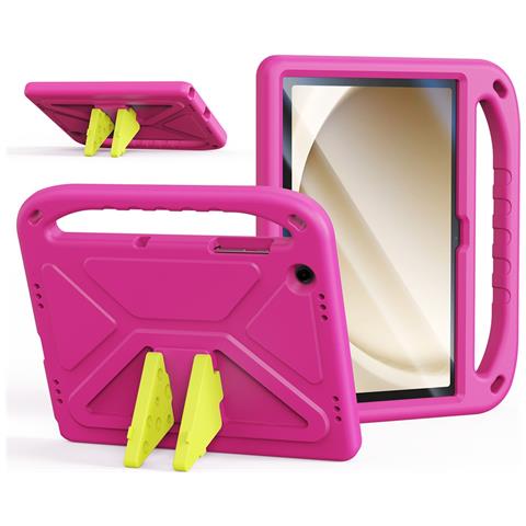 Cover per Galaxy Tab A9+ - Rosa, Antiurto, Con Soporte - Foto 1