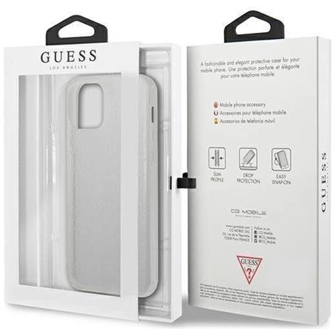 Guess Guhcp12m3d4gtr Iphone 12/12 Pro 6.1 Custodia Permatomas 4g Collezione Pattern 3d - Foto 2