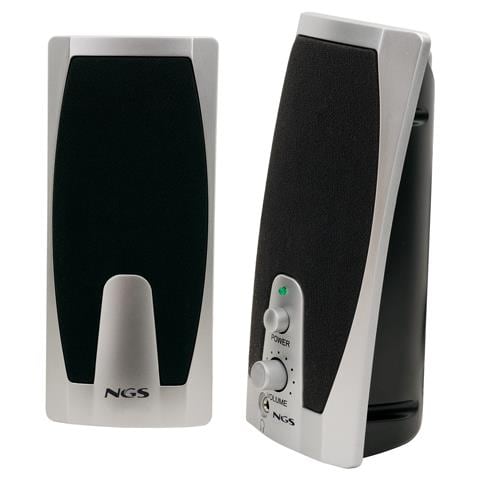 Altoparlanti Multimediali Stereo ad alte prestazioni - Colore Grgio e Nero - Foto 5