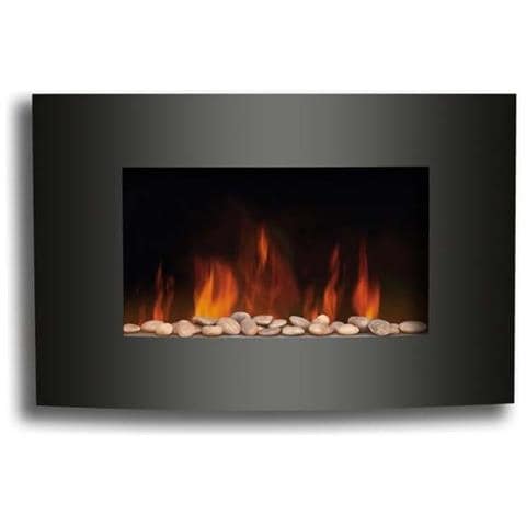 Wallflame Caminetto Elettrico a Parete Potenza 2000 Watt Colore Antracite - Foto 5