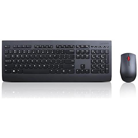 Tastiera e Mouse Wireless 4X30H56809  per PC/server Colore Nero - Foto 1
