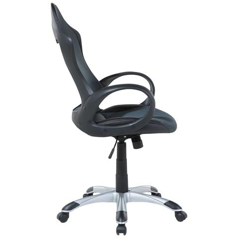 Sedia Da Gaming E Ufficio In Tessuto Traspirante Grigio Verde Ichair - Foto 32