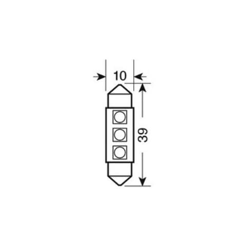 20 de Siluro 39mm 28v 3 Smd - Foto 2