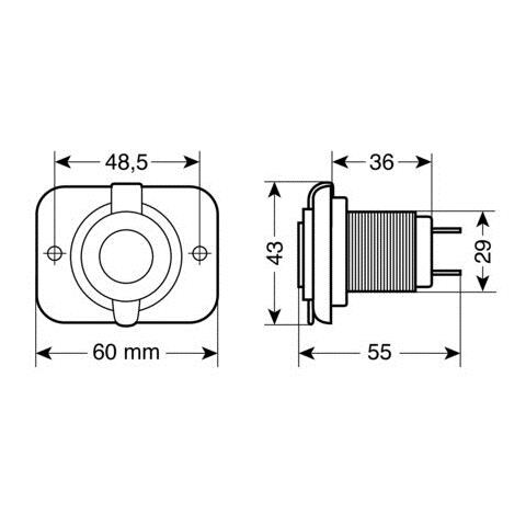 Doppia Presa Usb Ext8 12/24v - Foto 2