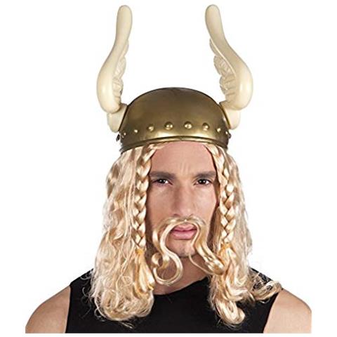 Casco Guerriero Gallo Non Include Parrucca E Barba - Foto 1