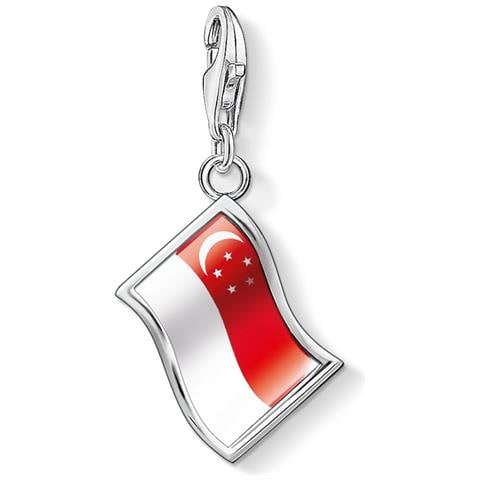 Gioielleria 1210-603-10. Decorazione, Colore Rosso Argento. Donna. - In ordine - Foto 3