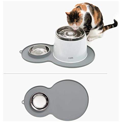 Catit - Tovaglietta All'americana, Taglia M, Colore: Grigio - Foto 3