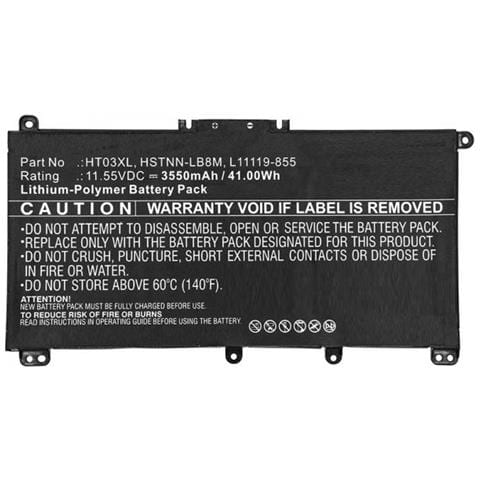 Batteria Ht03xl Compatibile Con Hp 240 245 246 250 255 256 G7 340 348 G5 470 G7 - Foto 1