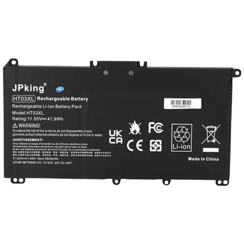 Batteria Ht03xl Compatibile Con Hp 240 245 246 250 255 256 G7 340 348 G5 470 G7 - Foto 3