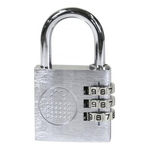 Lnc10168 Lucchetto Lucchetto Convenzionale 1 Pezzo[ i] (Resettable Keyless Padlock Mini For Carryon [2 Years Warranty])  - Foto 1
