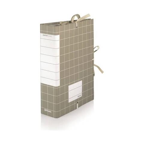 Cartella Archivio Lacci Rivettati Centro Class Resisto 25x35cm Dorso 20cm Grigio 10 Pz. - Res0201-20 - Foto 1