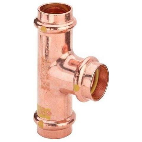 Profipress G 2618 Tee F. Ø22 Rame A Pressare Gas 345952 In Blister Da 5 Pezzi - Foto 1
