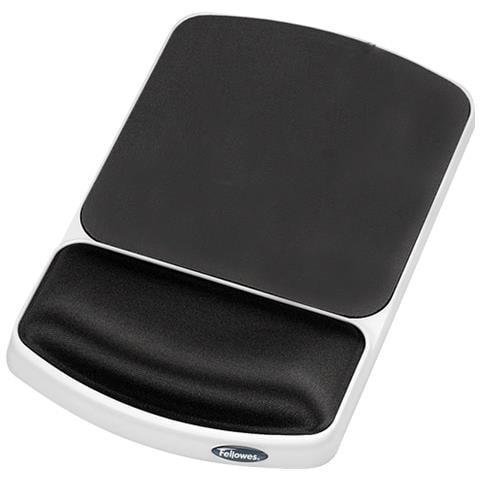 Mouse Pad - 257,3 mm x 158,8 mm x 23,9 mm - Platinum, Grafite - Gel, Lycra - Foto 2