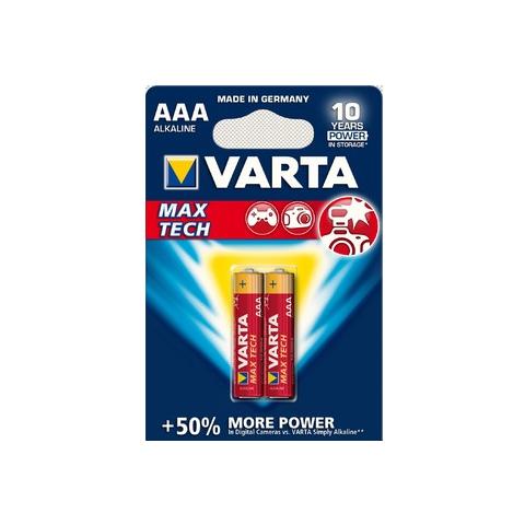 MAX TECH AAA, Alcalino, Cilindrico, AAA - Foto 1
