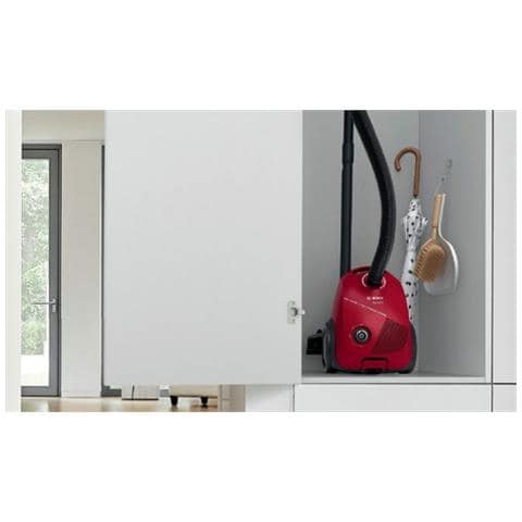 BGBS2RD1 Aspirapolvere a Traino con Sacco Potenza 600 Watt Colore Rosso - Foto 8