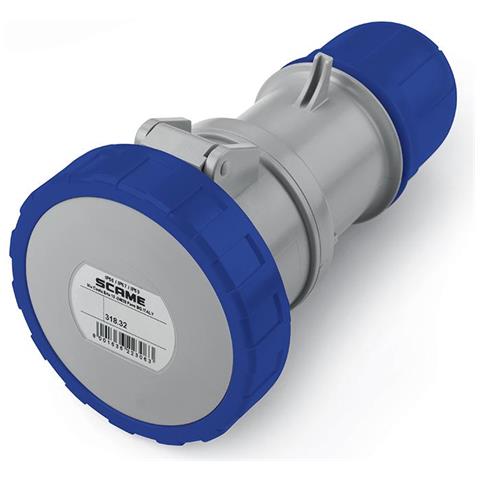 Presa Mobile 2 Poli + Terra Ip66 / ip67 32a 6h 200-250v 60hz - 50hz Morsetti A Vite - Scame Parre 3183243 - Foto 1