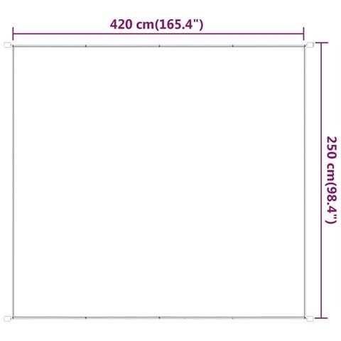 Paravento Verticale Verde Chiaro 250x420 Cm In Tessuto Oxford - Foto 6