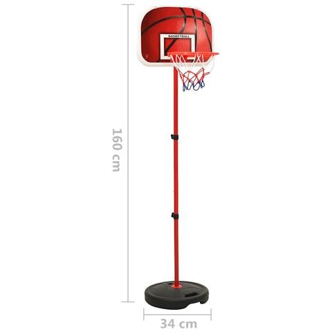 Set Da Basket Regolabile Per Bambini 160 Cm - Foto 8