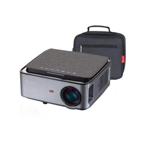Videoproiettore MXP LED 7500 lumen Rapporto di Contrasto 20000:1 Full HD 1920 x 1080 Pixel Grigio con Borsa per il Trasporto - Foto 1