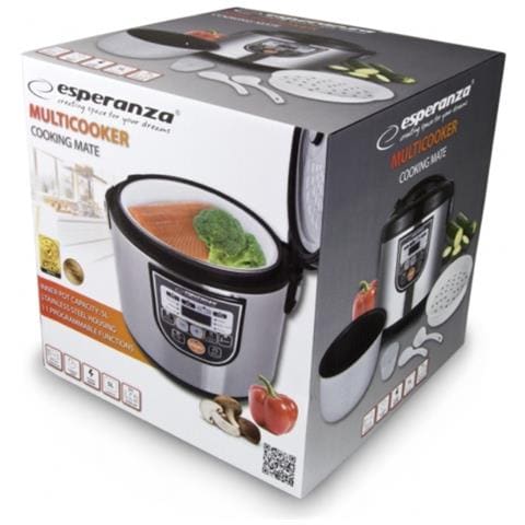 Multicooker EKG011 Capacità 5 L Potenza 860 W Colore Nero, Acciaio inossidabile - Foto 10
