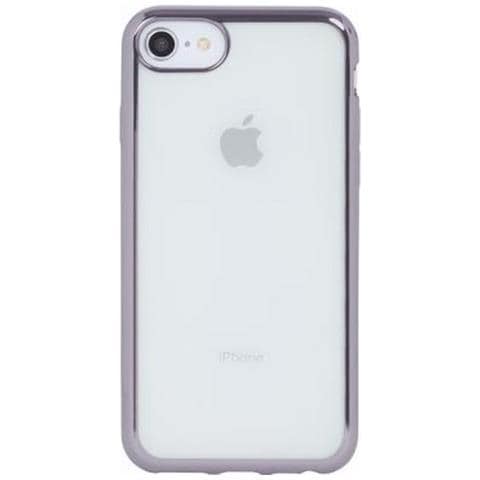 Cover Per Iphone 5/5s /se Semirigida In Metallo Grigio Siderale, Trasparente - Foto 1