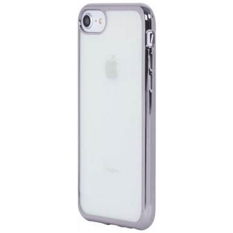 Cover Per Iphone 5/5s /se Semirigida In Metallo Grigio Siderale, Trasparente - Foto 2