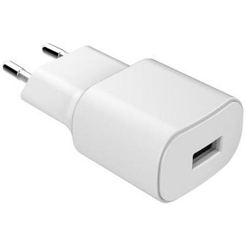 Caricabatterie Da Muro Usb A 2.4a Fastcharge + Cavo Usb A /usb C, Bianco - Foto 3