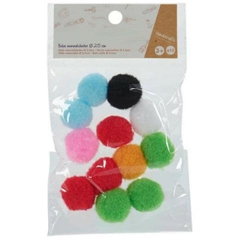 Materiale Per Lavori Fai Da Te Palle 100 % Poliestere (12 Pezzi) - Foto 1