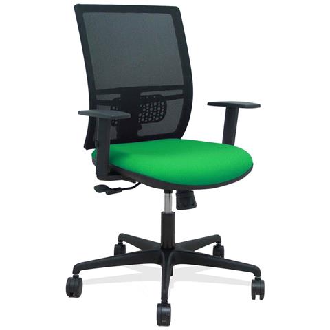 Sedia Da Ufficio Yunquera 0b68r65 Verde - Foto 1