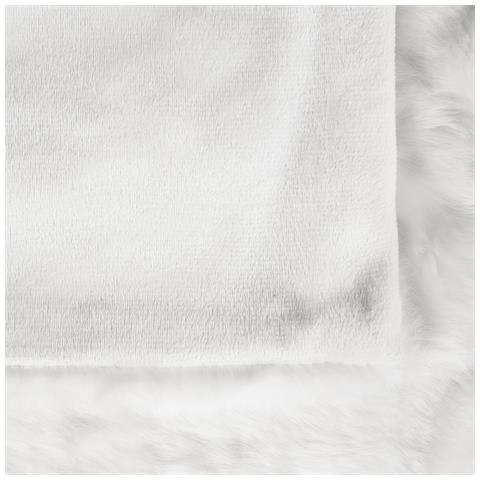 Coperta Tourza Tessuto 180 X 220 Cm Bianco - Foto 5