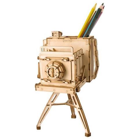Puzzle In Legno 3d | Macchina Fotografica D'epoca - Foto 1