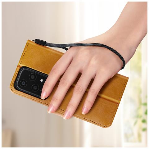 Custodia Per Honor 200 Lite Cordino Copertina Portafoglio Supporto - Foto 2