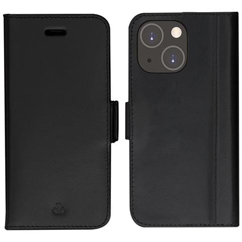 Custodia Per Iphone 14 In Pelle Copenhagen Con Portacarte, Nero - Foto 2
