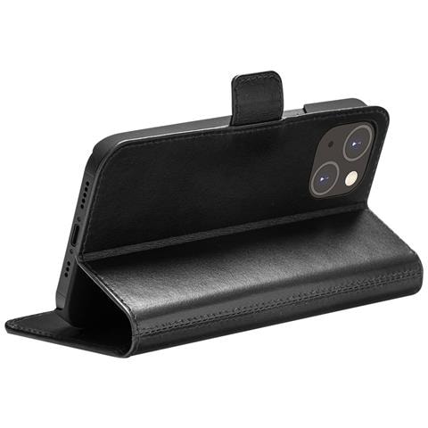 Custodia Per Iphone 14 In Pelle Copenhagen Con Portacarte, Nero - Foto 4