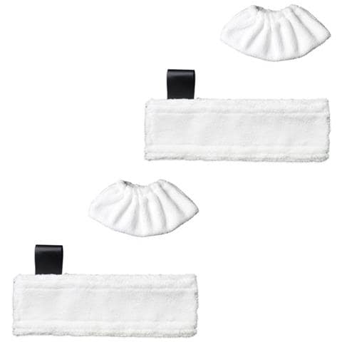 4 Panni Per Pulitore A Vapore Kärcher Sc2 Sc3 Sc4 Sc5 - Foto 1