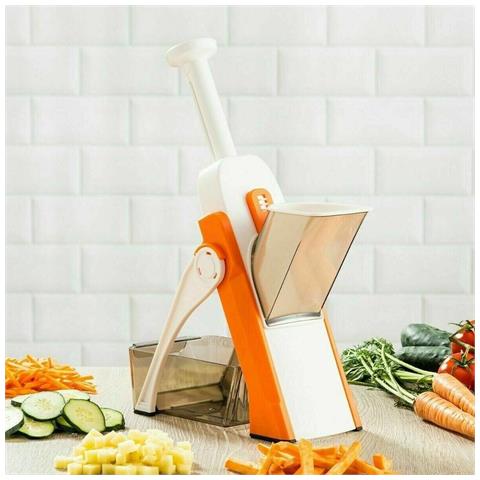 Mandolina Affettaverdure Manuale Spessore Regolabile Affettatrice Taglia Verdure - Foto 3