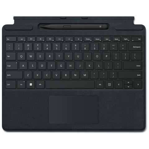 Tastiera 8X6-00177 Surface Pro Signature con Slim Pen 2 Porta Cover Nero - Foto 1