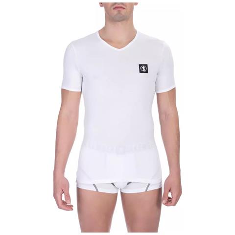 Maglietta In Cotone Bianco - S - Foto 1