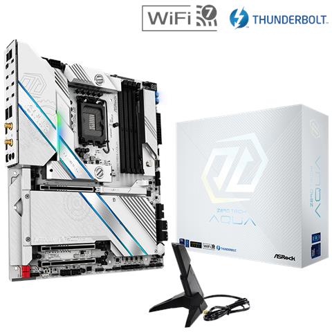 Scheda Madre Taichi AQUA 90-MXBPL0-A0UAYZ Socket LGA 1851 Chipset Z890 ATX Esteso - Foto 1