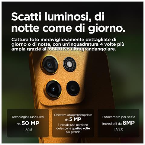 moto g15 17,1 cm (6.72") Doppia SIM Android 15 4G USB tipo-C 4 GB 128 GB 5200 mAh Arancione - Foto 11