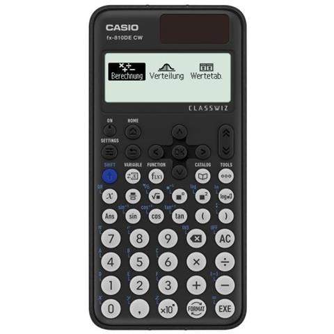 Fx-810de Cx Calcolatrice Tasca Calcolatrice Scientifica Nero - Foto 1
