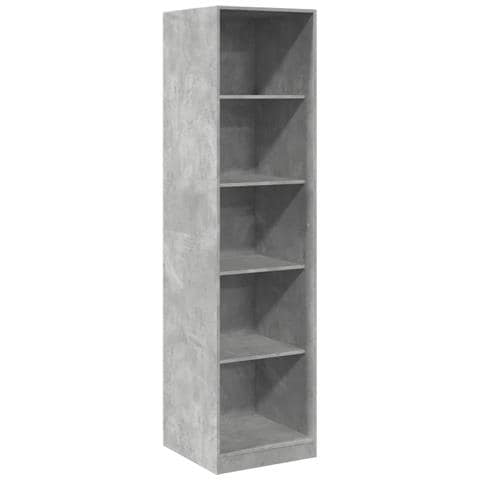 Armadio Grigio Cemento 50x50x200 Cm In Legno Multistrato - Foto 2