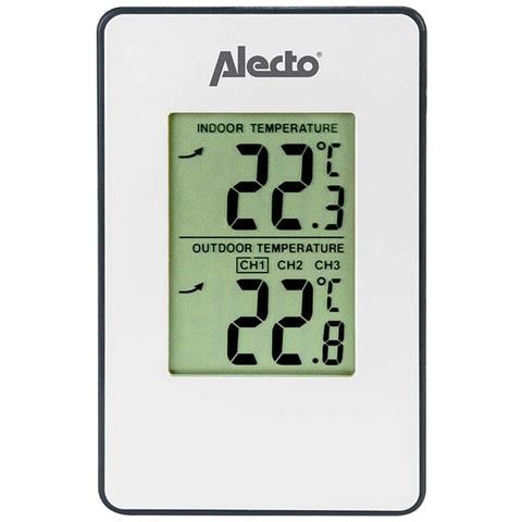 Stazione Meteorologica Con Sensore Wireless E Schermo Lcd Modello Ws-1050, Bianco - Foto 1
