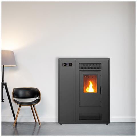Stufa A Pellet Air Slim Astral 12,2 Kw Nero - Foto 2