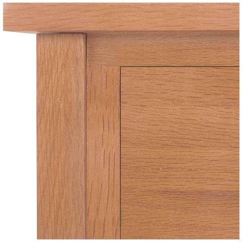 Lusso Casadino -  Tavolino Portariviste Con Cassetto 35x27x55 Cm Legno Di Rovere - Foto 8