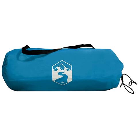 Tenda da Campeggio a Cabina per 4 Persone Blu Impermeabile - Foto 8