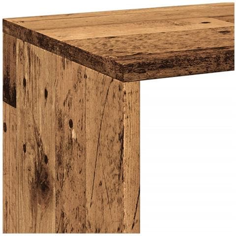 Libreria Divisorio Legno Vecchio 69,5x29x69,5 cm in Truciolato - Foto 9