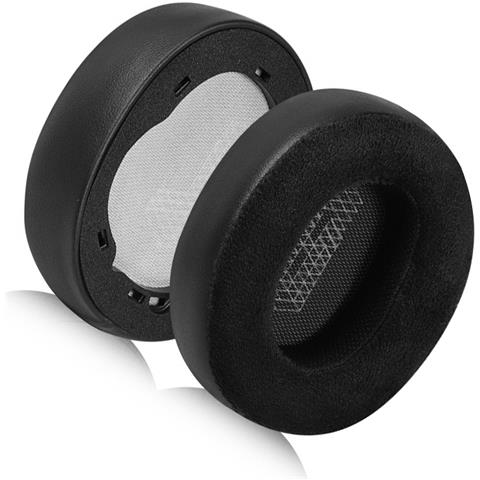 Cuscinetti Auricolari Di Ricambio Per Jbl Live 650btnc, Pelle Nera E Velluto, Con Clip - Foto 1