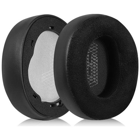 Cuscinetti Auricolari Di Ricambio Per Jbl Live 650btnc, Pelle Nera E Velluto, Con Clip - Foto 2